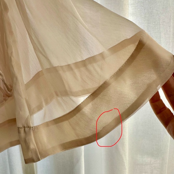 Anthropologie Cream Blouse - Picture 7 of 7